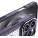 Hurtel Etui silikonowe Leading Series MagSafe do iPhone 16 Pro - fioletowe 14202361 5907769365157
