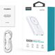 Choetech Powerbank Choetech B663 10000mAh 20W MagSafe USB-A / USB-C - biały 14205349 6932112105202