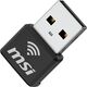 Karta sieciowa MSI MSI AX1800 Nano WiFi USB Adapter GUAX18N