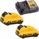 Zestaw elektronarzędzi Dewalt DEWALT.COMBO KIT 12V DCK2101L2T (DCH072 DCD703) 2x3.0Ah TSTAK