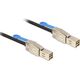 Delock SFF 8644 - SFF 8644, 2m, Czarny (83395)