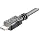 Kabel USB PremiumCord USB-A - microUSB 1 m Czarny (ku2m1fkr)