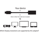 Adapter USB Club 3D USB-C - VGA Czarny  (CAC-1502)