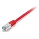 Equip Patchcord, S/FTP, Cat6A, PIMF, HF, 5m, czerwony (605624)