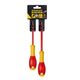 Stanley Zestaw wkrętaków z gniazdem uniwersalnym PZ1x100 PZ2x125 - FMHT0-62649
