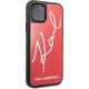 Karl Lagerfeld Karl Lagerfeld iPhone 11 Pro Max KLHCN65DLKSRE czerwony hard case Signature Glitter