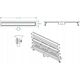 Hydroland HYDROLAND ODWODNIENIE LINIOWE SLEEK 700 CZARNE SZKŁO // OD.H.SLEEK-700-CZARNE