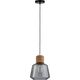 Lampa wisząca Paulmann Neordic Elia Lampa wisząca max. 1x20W E27 230V Szkło przydymione/Korek