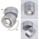 Lampa sufitowa Paulmann Oprawa nastropowa Spircle 8W 36st. 3000K 230/40V Chrom matt/Alu