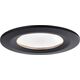 Lampa sufitowa Paulmann Oprawa wbudowana stała Nova Coin str 3x6,5W 2700K Czarny