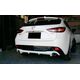 MTuning Dyfuzor tylnego zderzaka Mazda 3 5D 15-