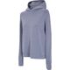 4f 4F Women's Hoodie H4L21-BLD017-32S Niebieskie XS
