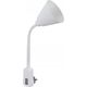 Lampa stołowa Paulmann Lampa wtyczkowa Junus E14 Biały elastyczne ramię