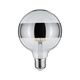 Paulmann Źródło LED G125 zwierciadło pierścień 6W 230V 520lm E27 2700K Srebrny ściemniany