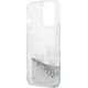 Karl Lagerfeld Etui Karl Lagerfeld KLHCP13LGKCS Apple iPhone 13 Pro srebrny/silver hardcase Liquid Glitter Karl&Choupette