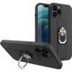 Hurtel Ring Case silikonowe etui z uchwytem na palec i podstawką do Xiaomi Redmi 9C czarny