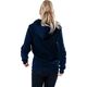 Justhype Justhype Drawstring Zip Hoodie HYPWOMHOOD003 Granatowe 10