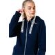 Justhype Justhype Drawstring Zip Hoodie HYPWOMHOOD003 Granatowe 10