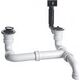Syfon Blanco BLANCO Armatura przelewowo-odpływowa 2x1,5 RZS,TOP EZ,TOP EZS