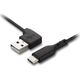 Kabel USB Kensington USB-A - USB-C 0.3 m Czarny (K65610WW)