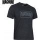Magnum KOSZULKA MAGNUM ESSENTIAL T-SHIRT 2.0 BLACK MELANGE XXXL