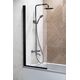 Parawan nawannowy KFA MODERN 1 PARAWAN NAWANNOWY 67/140 CZARNE/CZYSTE // KNA.F170-06940P