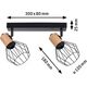 Lampa sufitowa Paulmann Lampa sufitowa Lanka max. 2x20W E14 230V  czarny/drewno