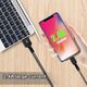 Kabel USB Maclean USB-A - microUSB 2 m Czarny (MCE483)