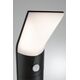 Paulmann Oprawa Słupkowa ADYA LED IP44 10W 750lm 3000K 230V Ciemny Szary/ Alu