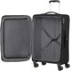 American Tourister Średnia walizka AMERICAN TOURISTER CROSSTRACK 133190 Czarna