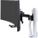 Ergotron ERGOTRON Trace Dual Monitors, Panel Clamp, Bright 45-631-216 Uchwyt stołowy