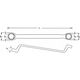 Proxxon Klucz oczkowo-gięty 20 x 22 mm PROXXON