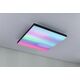 Lampa sufitowa Paulmann Panel Velora Rainbow450x450mm 19W dynamicRGBW Czarny 230V metal
