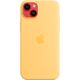 Apple APPLE iPhone 14 Plus Silicone Case with MagSafe - Sunglow