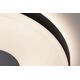 Lampa sufitowa Paulmann Plafon LED Puric 22W 400 mm ściemnialna 3-Step czarny/szary 230V met