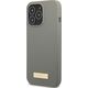 Guess Guess GUHMP13XSPLG iPhone 13 Pro Max 6,7" szary/grey hard case Silicone Logo Plate MagSafe NoSize