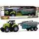 LeanToys Zielony Traktor Opryskiwacz Farma Dźwięk