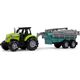 LeanToys Zielony Traktor Opryskiwacz Farma Dźwięk