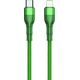Kabel USB 2GO 2GO USB Ladekabel Type C->Lightning grün