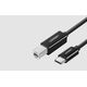 Kabel USB Ugreen USB-B - USB-C 1 m Czarny (80811) 12723452 6957303888115