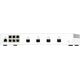 Switch Qnap Przełšcznik QSW-M2106-4S 6x 2.5GbE RJ45 4x10GbE SFP