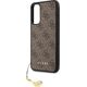 Guess Etui Guess GUHCSA34GF4GBR Samsung Galaxy A34 5G brązowy/brown hardcase 4G Charms Collection