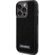 Karl Lagerfeld Karl Lagerfeld KLHCP15XHDSPLK iPhone 15 Pro Max 6.7" czarny/black hardcase Rhinestone Logo Metal Plate