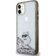 Karl Lagerfeld Karl Lagerfeld KLHCN61LKCNSK iPhone 11 / Xr 6.1" transparent hardcase Liquid Glitter Choupette