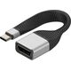 Adapter AV Techly Techly Typ C auf Displayport/F flex Adapter