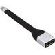Adapter AV Techly Techly Typ C auf Displayport/F flex Adapter