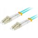 Lanberg PATCHCORD ŚWIATŁOWODOWY MM LC/UPC-LC/UPC DUPLEX 3.0MM OM3 50/125 LSZH 10M AQUA LANBERG