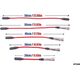 Powertec Przewody zapłonowe PowerTEC AUDI 80 VW GOLF JETTA PASSAT VENTO 84-99 Czerwone
