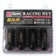 D1Spec Kute nakrętki Racing D1Spec Stal 12x1,5 Czarne