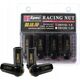 D1Spec Kute nakrętki Racing D1Spec Stal 12x1,5 Czarne